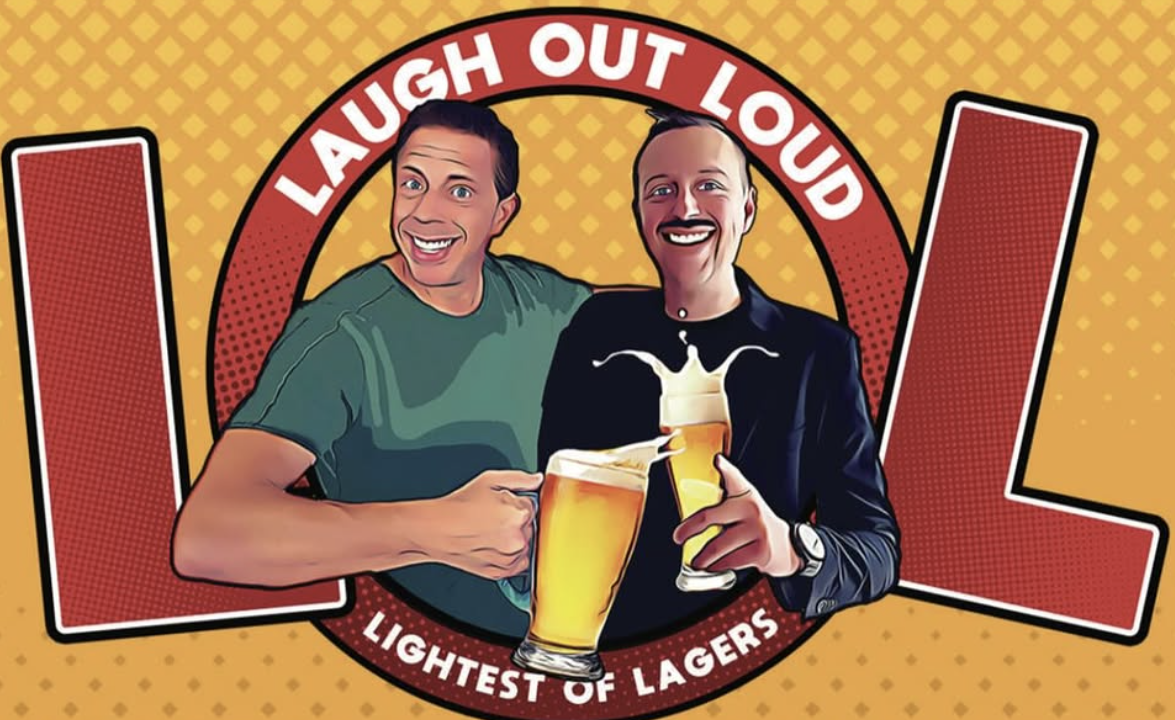 Laugh Out Loud lager logo