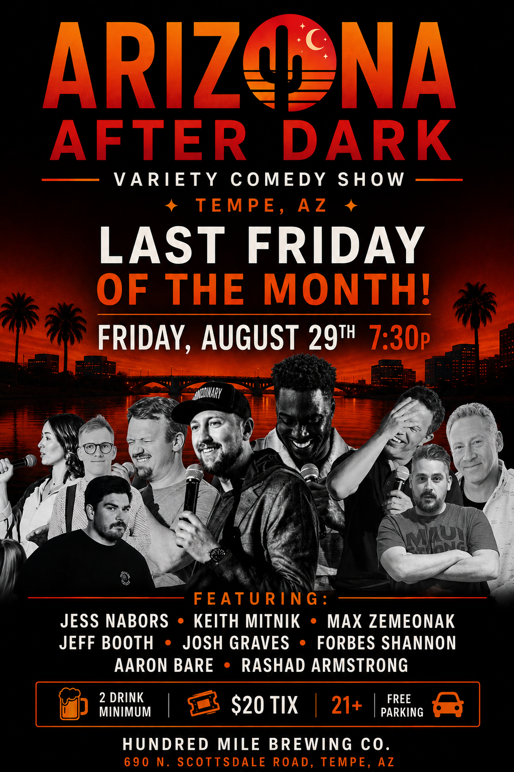 Arizona After Dark event poster